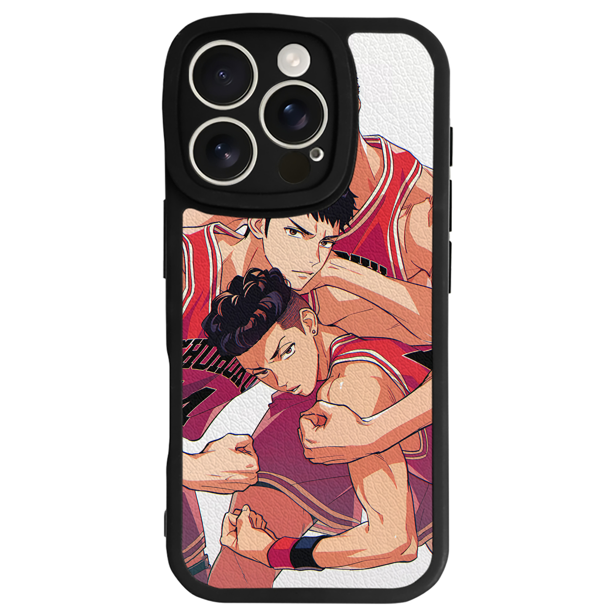 （画像用） SLAM DUNK／スラムダンク 【iPhone 16シリーズ対応】シリコンスマホケース（レザー調） 材質：シリコン